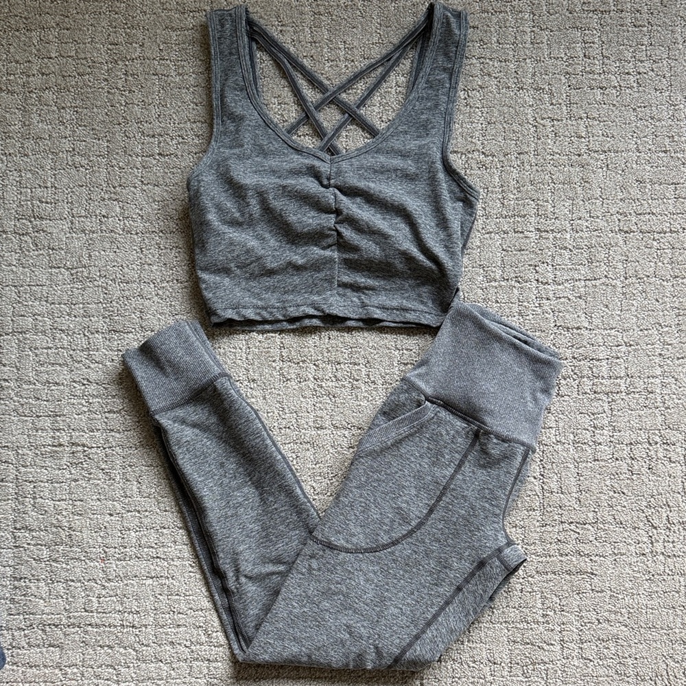 Zella Gray Women's Workout Set